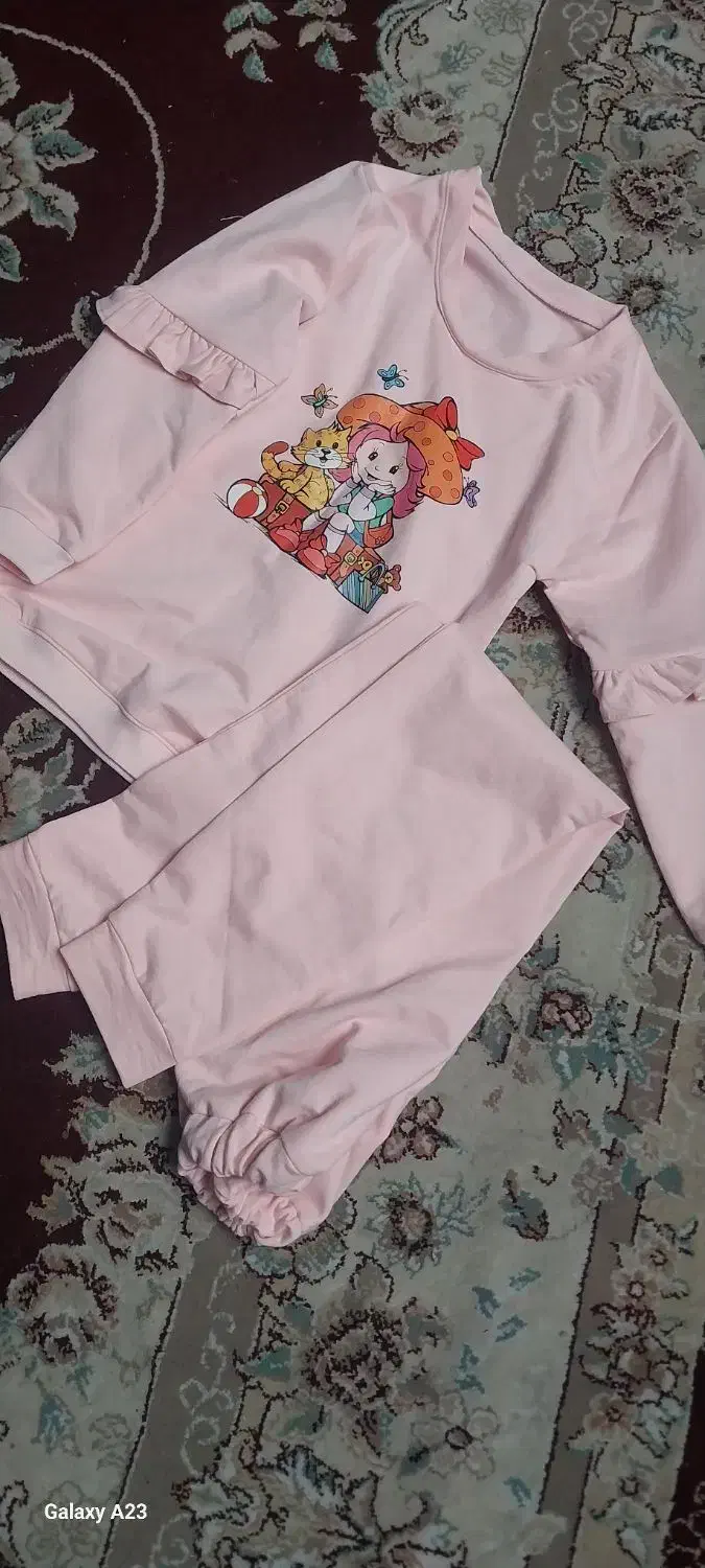 بلوزشلواربچه گانه تاسن ۷ساله|کفش و لباس بچه|فسا, |دیوار