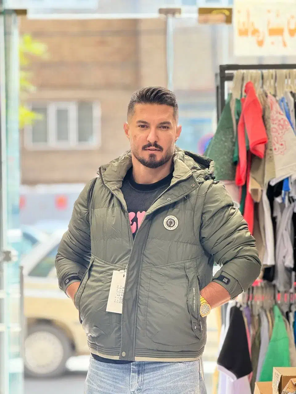 کاپشن سلیکونی پافرشو وارداتی|لباس|تبریز, |دیوار