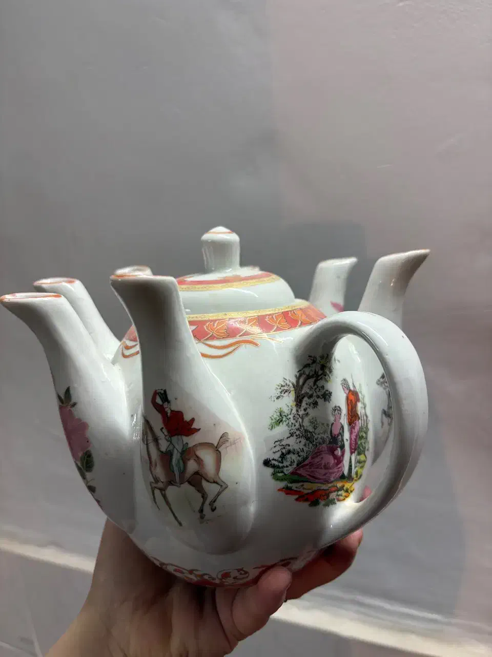 قوری چینی هفت لول|قوری، کتری، قهوه‌ساز دستی|سبزوار, جوادیه شرقی|دیوار