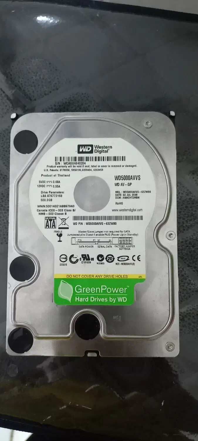 هارد و دی وی آر|قطعات و لوازم جانبی رایانه|قرچک, شهرک الحدید|دیوار