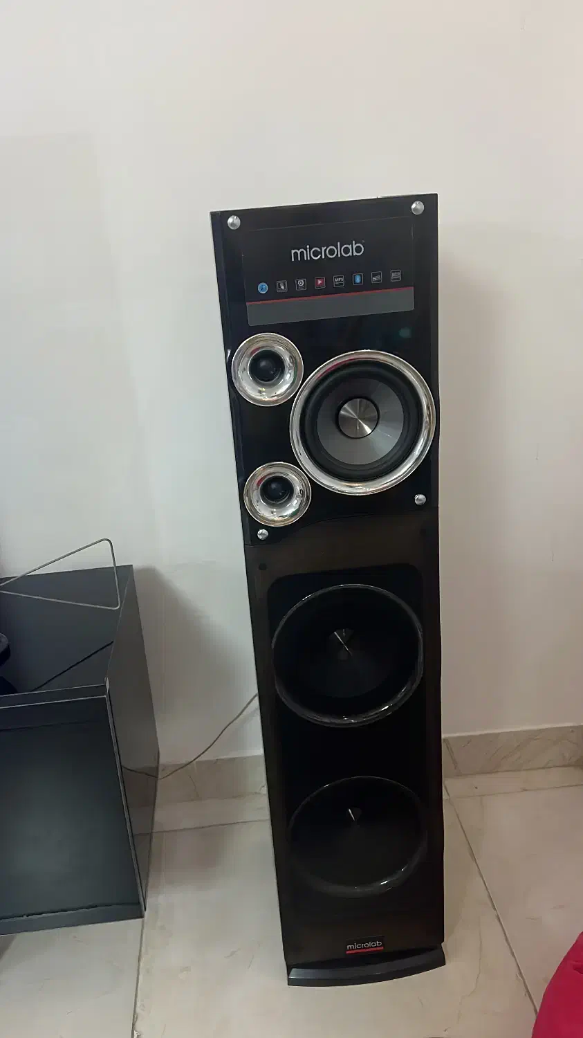 باندمیکرولب صفحه لمسی با میکروفن و کنترول|سیستم صوتی خانگی|رشت, رشتیان|دیوار