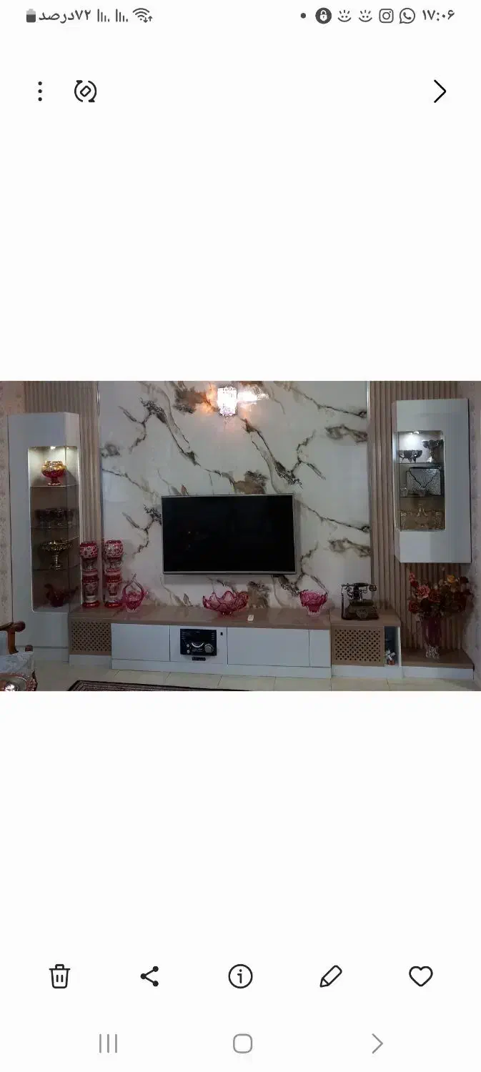 میز تلویزیون بوفه دار و همراه ضبط خانگی|میز تلویزیون|اردبیل, |دیوار