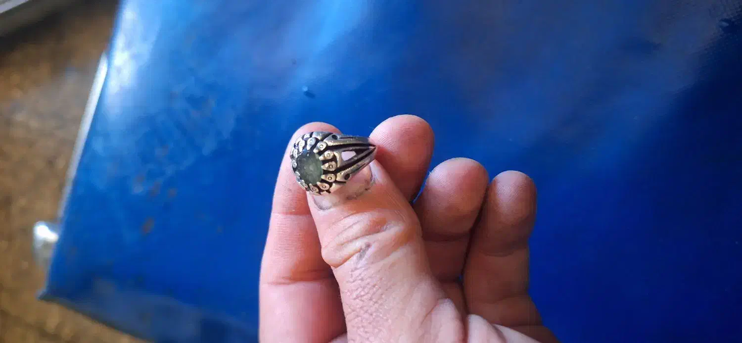 انگشتر زمرد سبز|جواهرات|زنجان, |دیوار