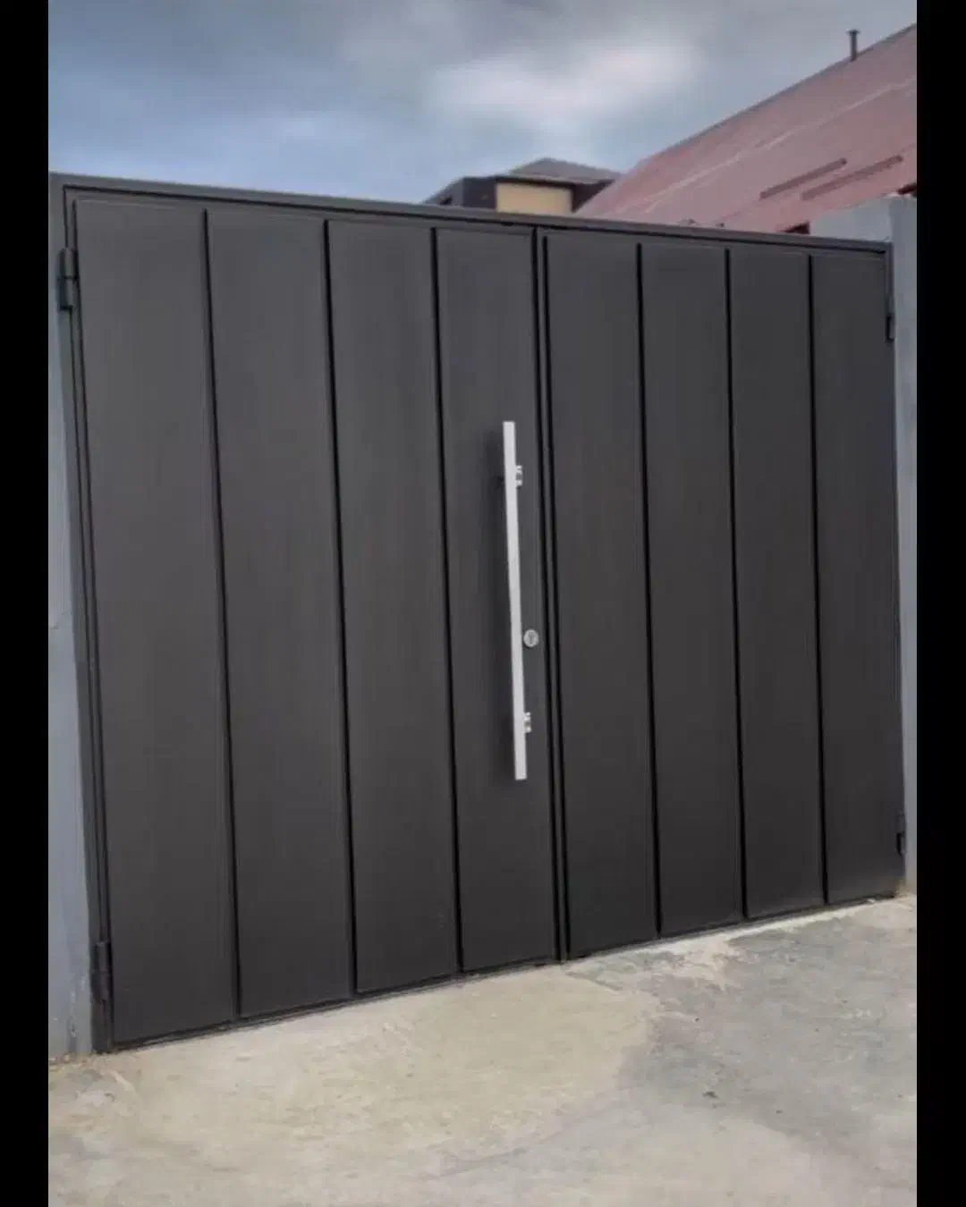 درب باغی با روکش استیل|مصالح و تجهیزات ساختمان|کرج, منطقه ویژه اقتصادی پیام|دیوار