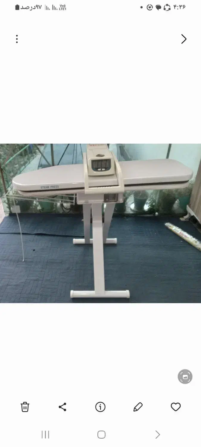 اتوی بخار پرس صنعتی miraceleمدل sT8200|اتو و لوازم اتو|آبیک, |دیوار