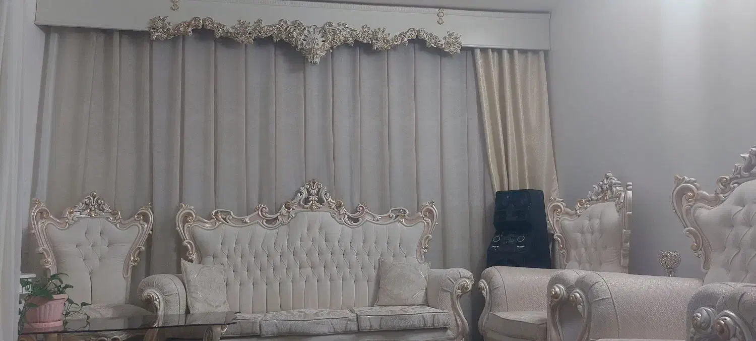 پرده حریر ترک درحد نو برا عروس|پرده، رانر، رومیزی|قنوات, |دیوار