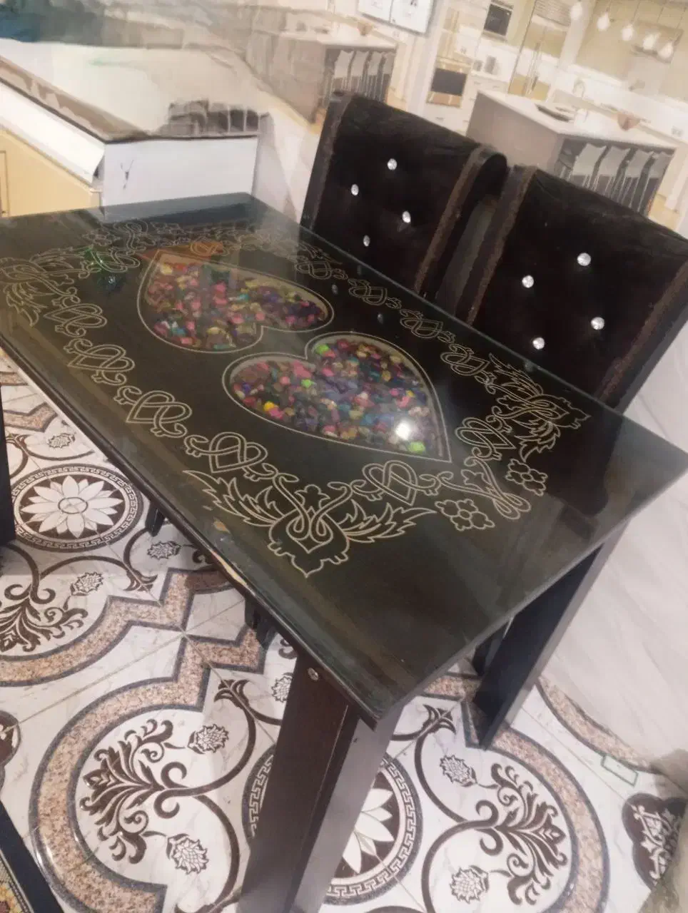 میز نهار خوری|میز و صندلی غذاخوری|زابل, |دیوار