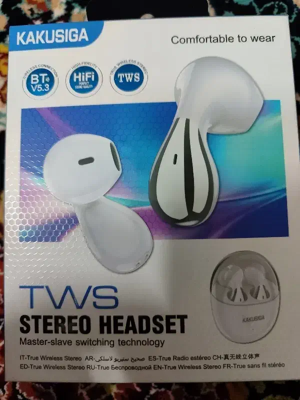 یک عدد هندزفریKAKUSIGA|لوازم جانبی موبایل و تبلت|بم, |دیوار