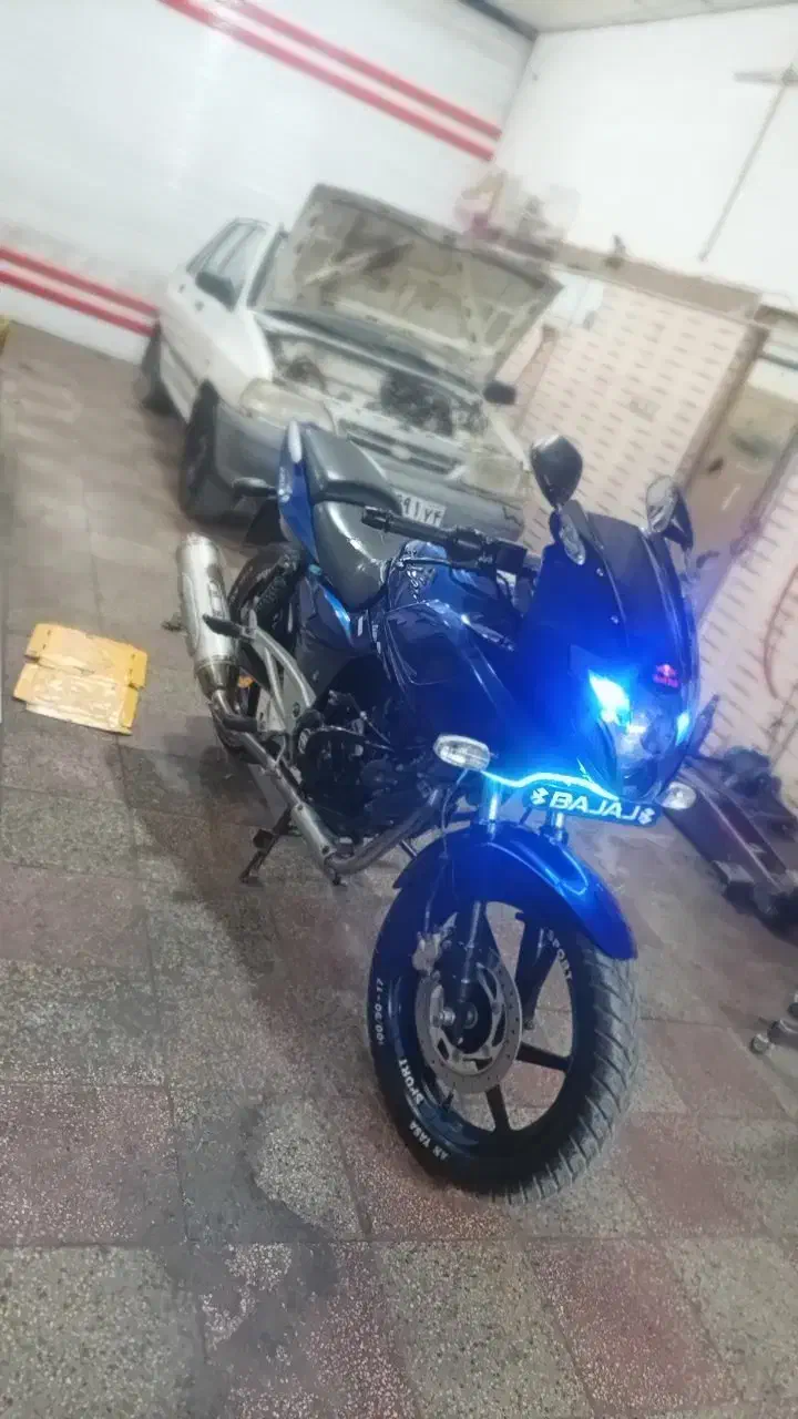 موتور پالس ۲۲۰ پلمپ معاوضه با خودرو|موتورسیکلت|قوچان, |دیوار