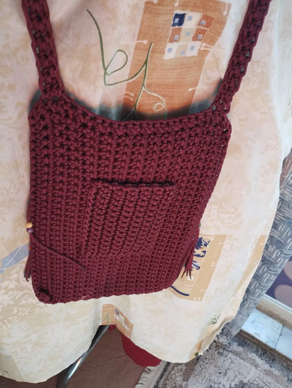 کیف بافتنی شیک و بادوام جادار|کیف، کفش، کمربند|پردیس, فاز ۱|دیوار