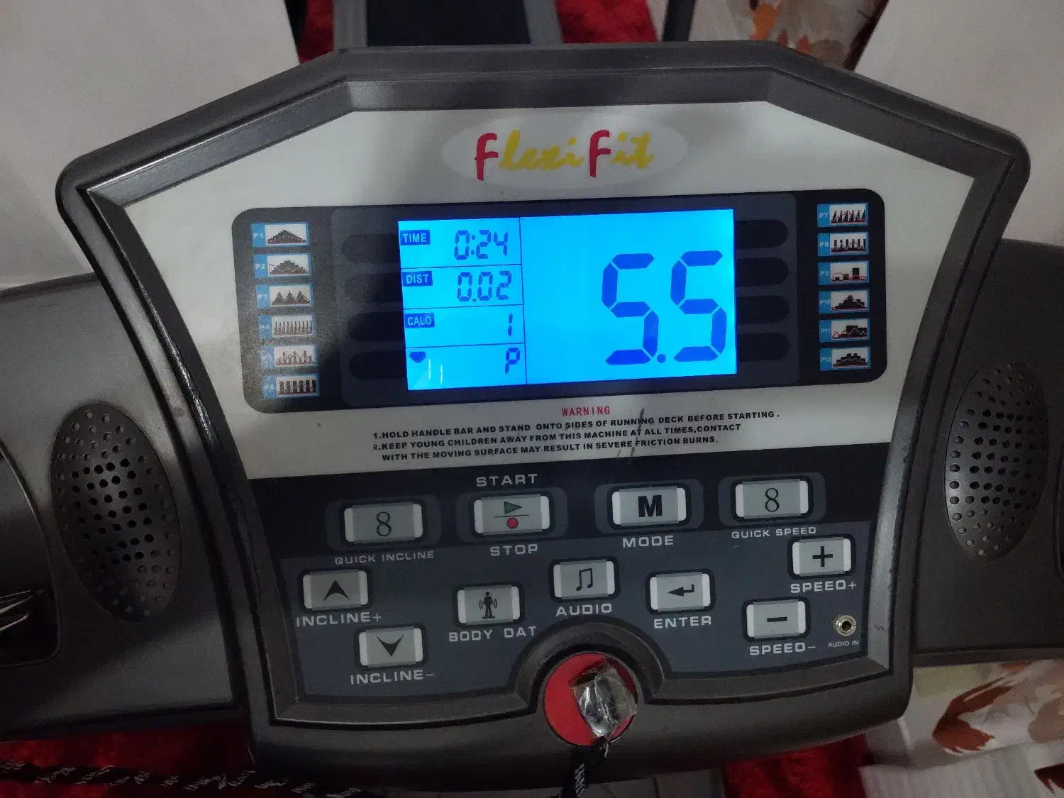 تردمیل خانگیFlexi Fit 1107s|تجهیزات ورزشی|فرخ‌شهر, |دیوار