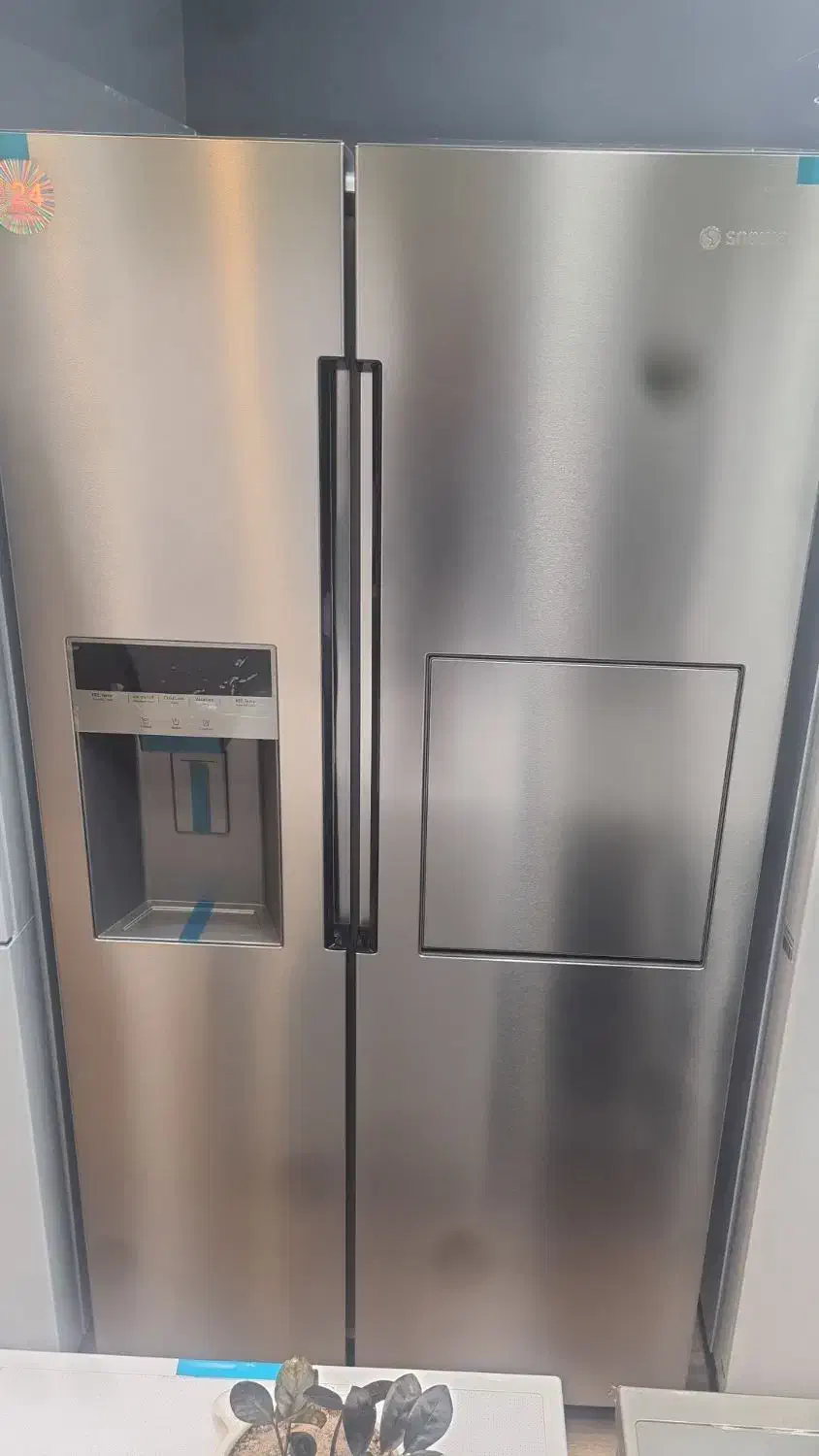 ساید دوو مدل 1037 سفید و سیلور پشت ویترینی|یخچال و فریزر|تهران, کرمان|دیوار