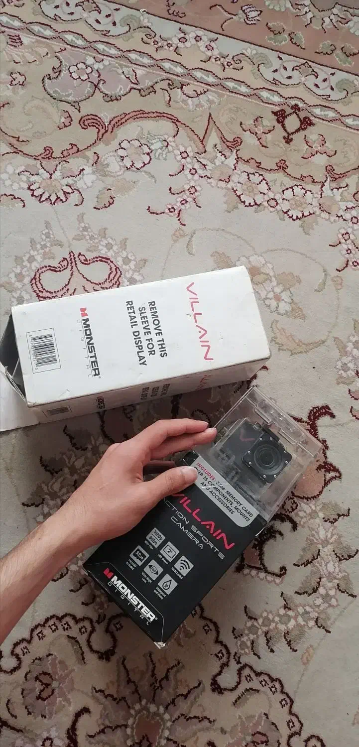 دوربین ورزشی سالم با قابو متعلقات و هدبند و..|کوهنوردی و کمپینگ|تهران, تجریش|دیوار