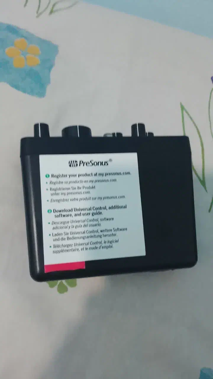 میکروفون، وکارت صدا پریسونوس|آلات موسیقی|مشهد, شهرک مهرگان|دیوار