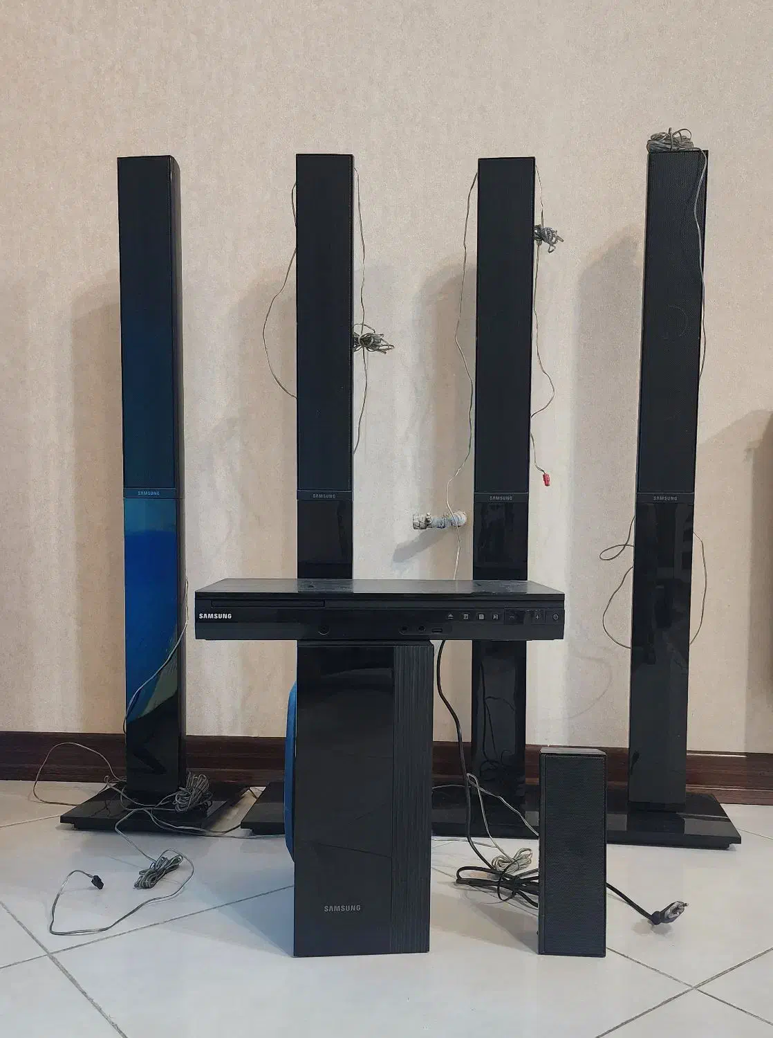 سینما خانگی برند سامسونگ اصلی|سیستم صوتی خانگی|شیراز, کاراندیش|دیوار