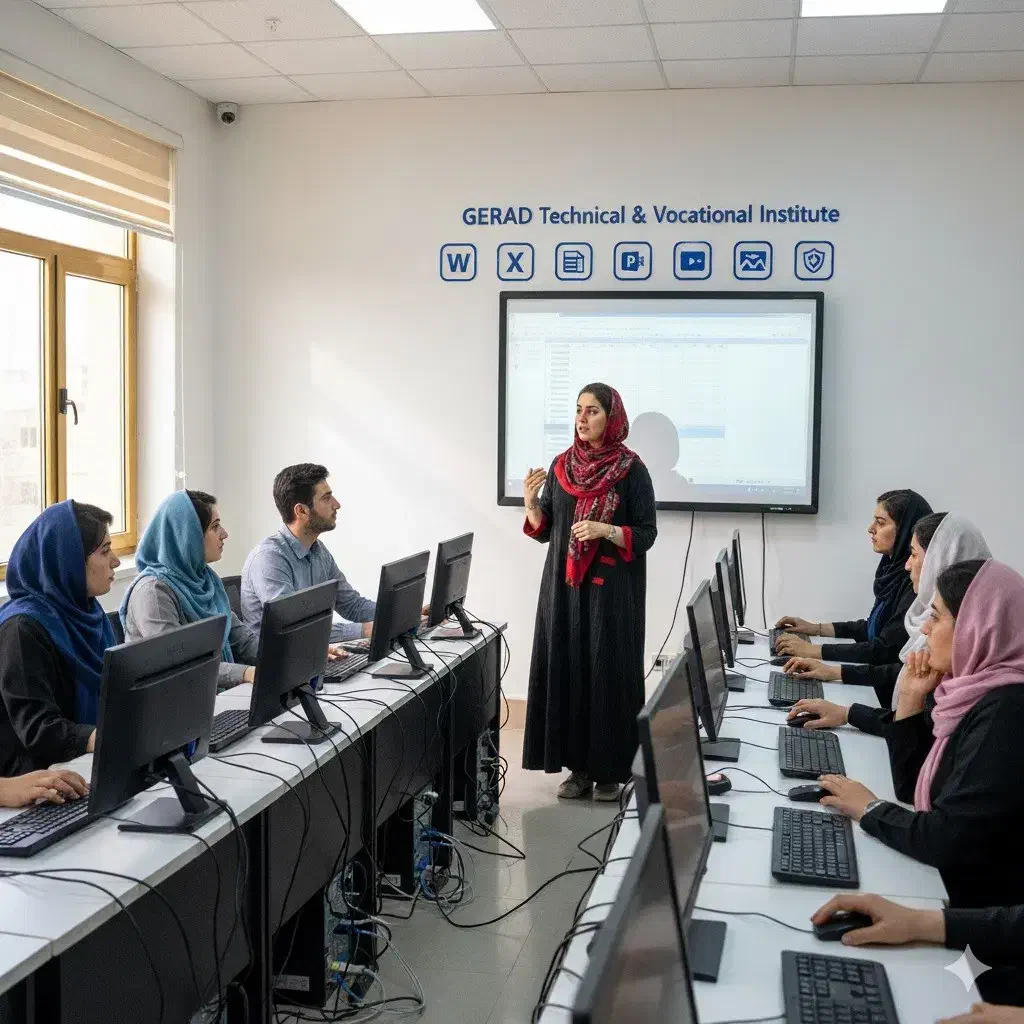 آموزش اکسل، ورد، سپیدار، اتوکد ویژه دختران|خدمات آموزشی|کرمان, |دیوار