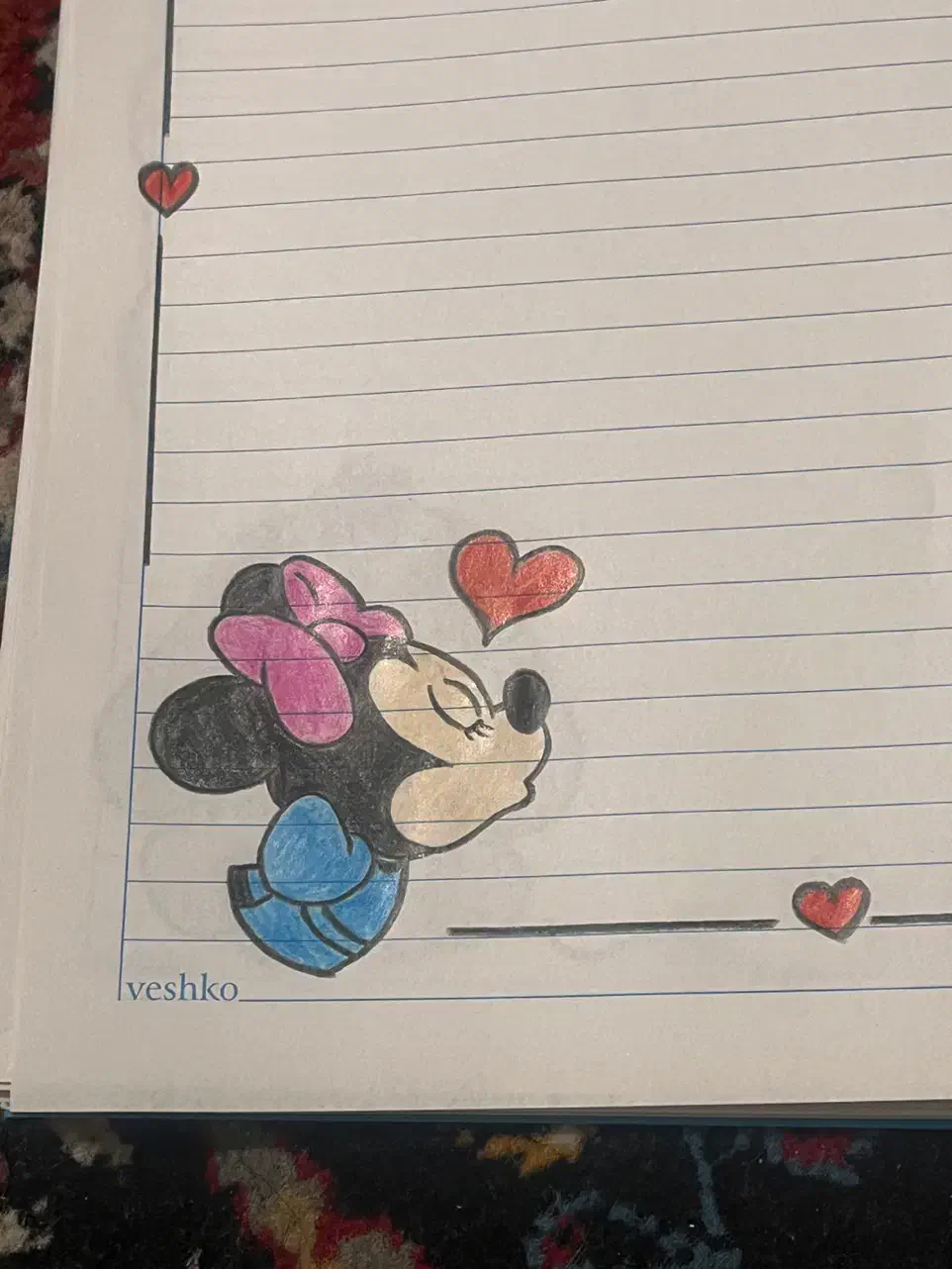 نقاشی حاشیه دفتر|لوازم التحریر|بندرعباس, |دیوار