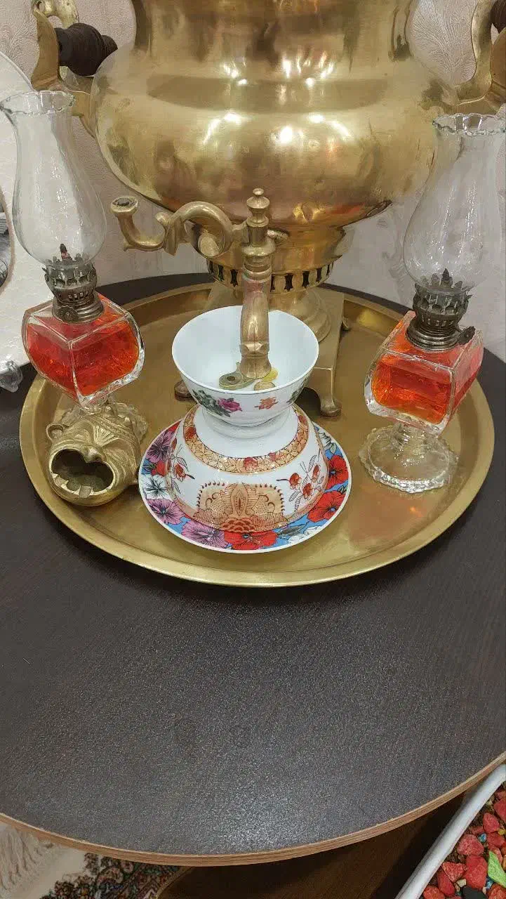 چراغ نفتی روسی|کلکسیون اشیاء عتیقه|تهران, صادقیه|دیوار