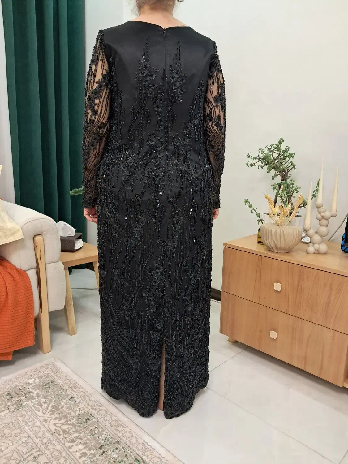 پیراهن مجلسی در حد نو|لباس|شهریار, شهرک شاهد|دیوار