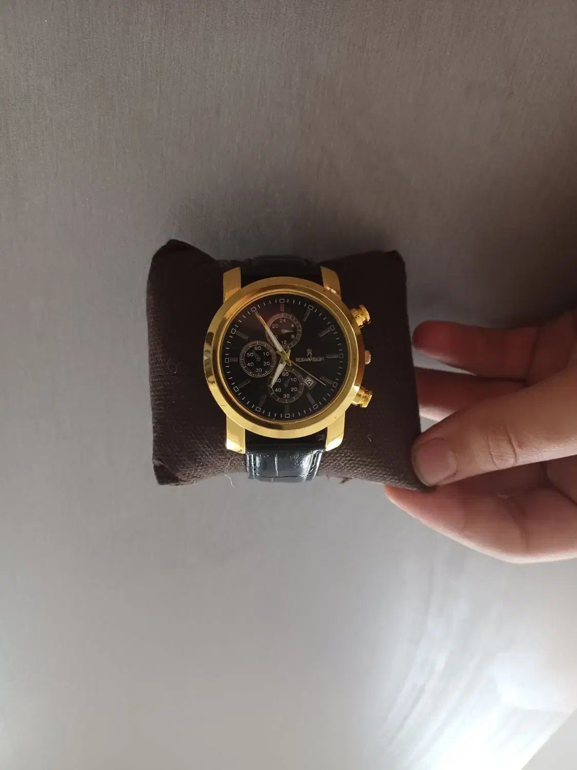 ساعت فوقخوشگل رومانسون طلایی استفاده نشده قیمت مفت|ساعت|کرج, المهدی|دیوار