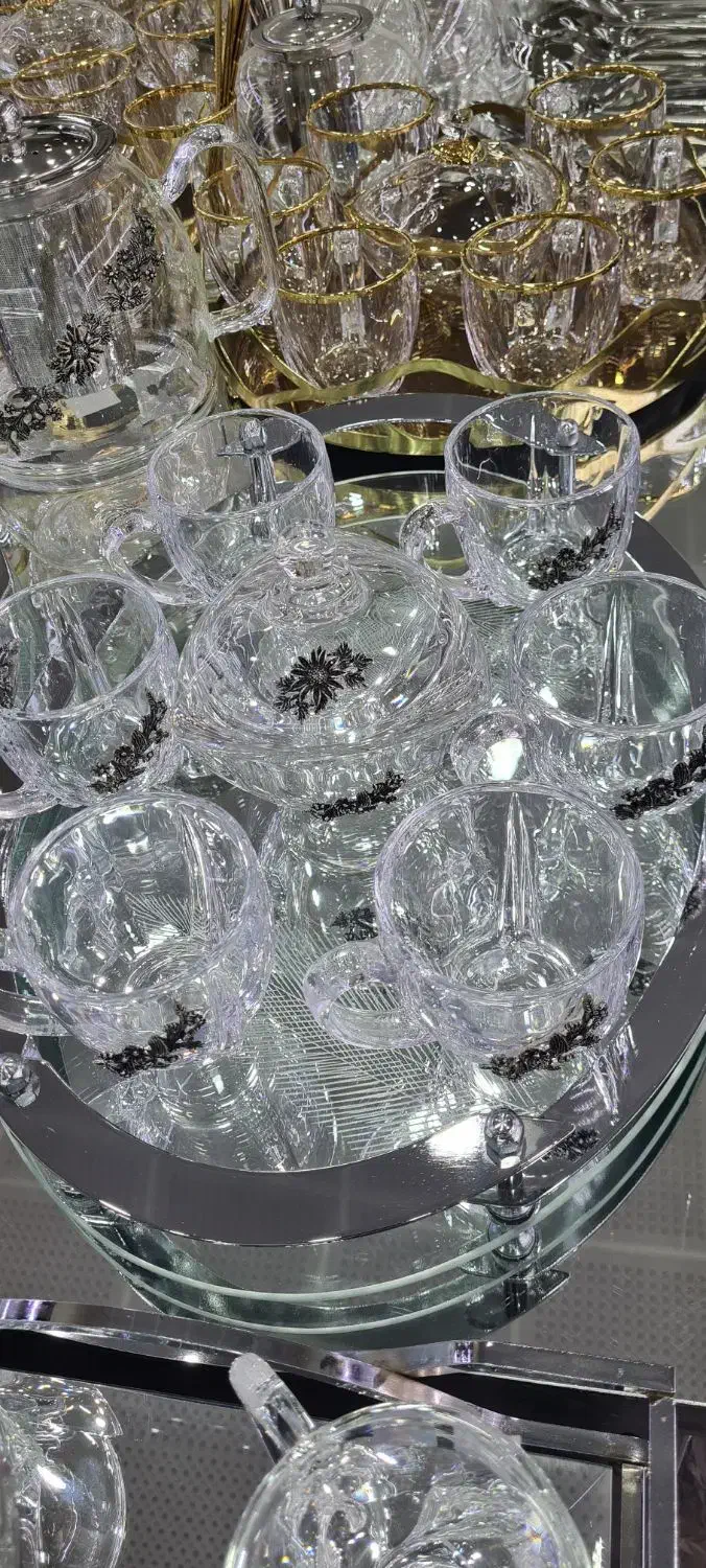 فنجان گل نقره|ظروف سرو و پذیرایی|یزد, |دیوار