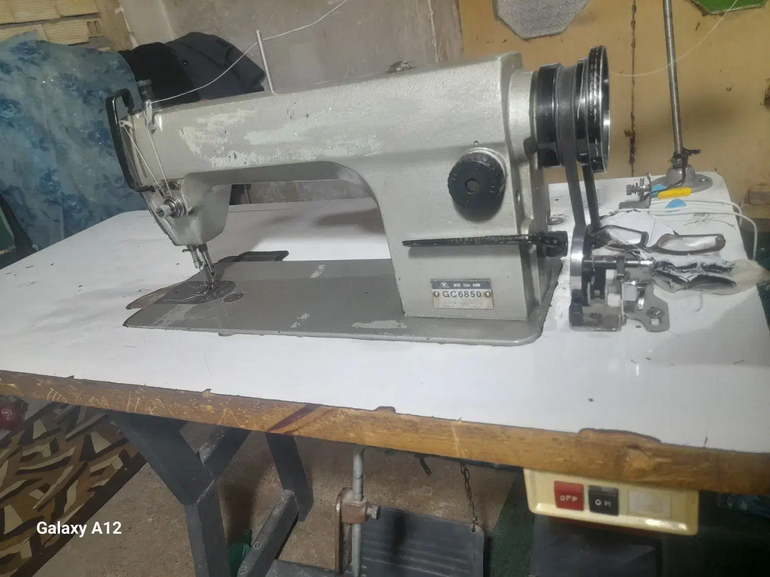 چون اجاره نشینم نمیتونم جابجاش کنم|چرخ خیاطی و ریسندگی|فارسان, |دیوار