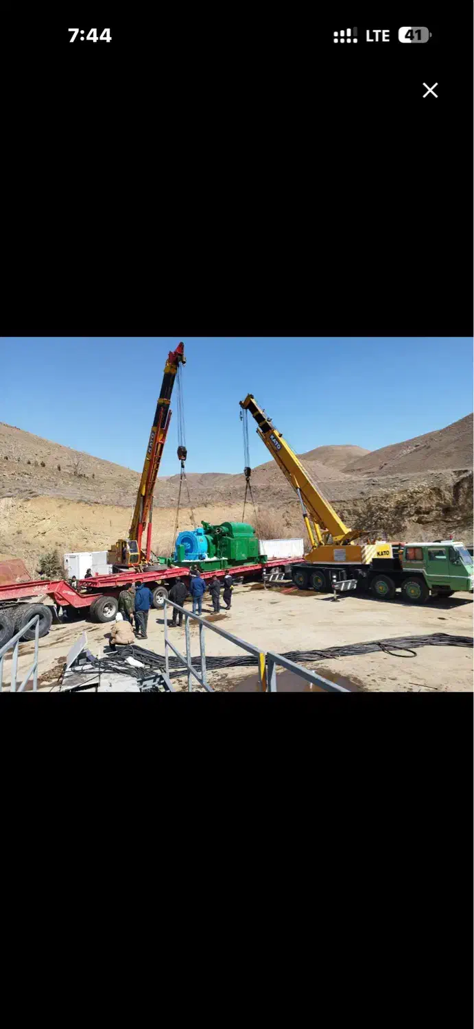 اجاره جرثقیل ۱۰ تن ۲۰ تن ۳۰تن ۵۰ تن|خدمات حمل و نقل|اهواز, شهرک نفت|دیوار