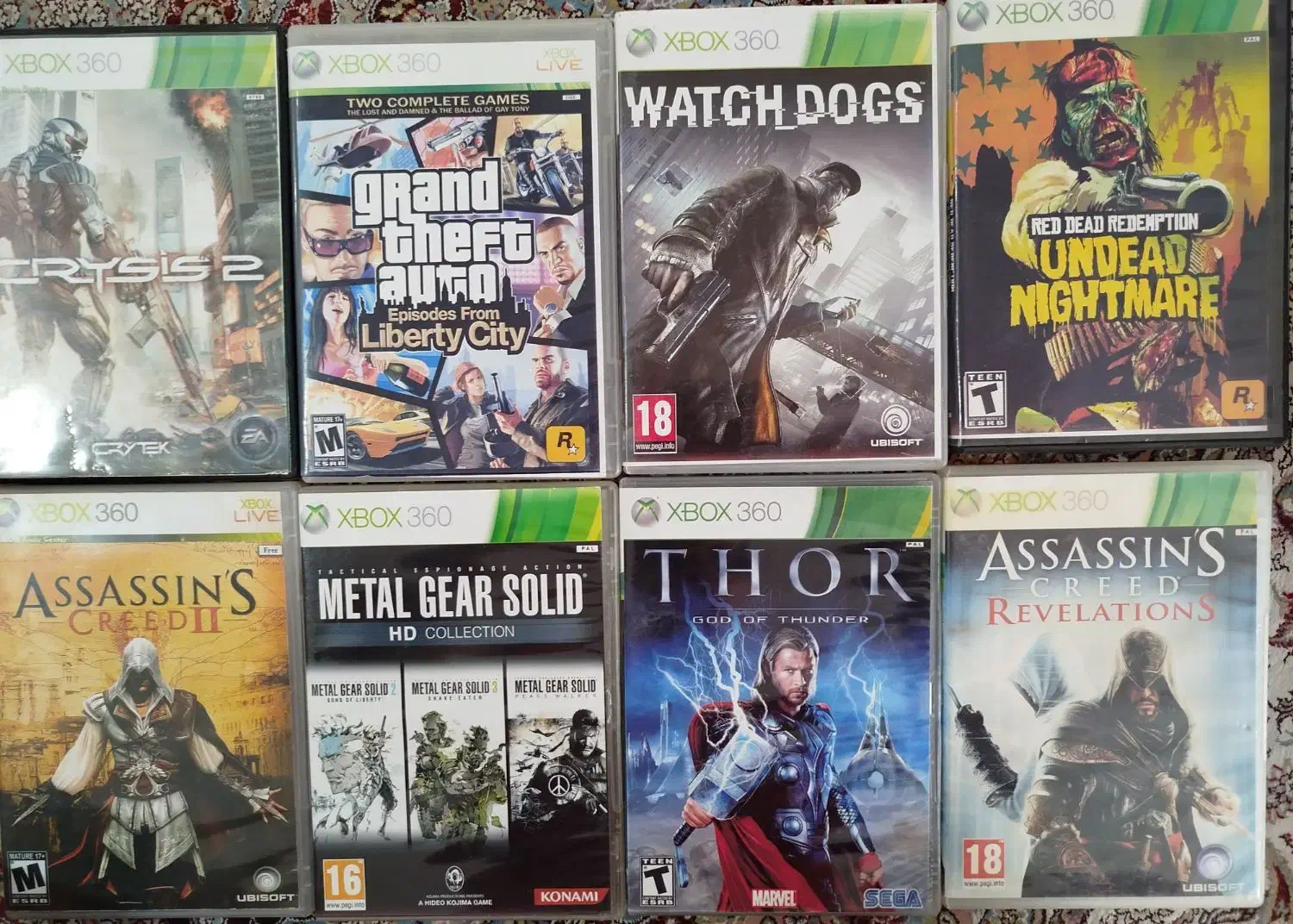 CD های Xbox 360|کنسول، بازی ویدئویی و آنلاین|فردیس, شهرک راه آهن|دیوار