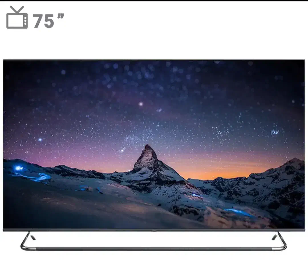 فروش تلویزیون 75 اینج جی پلاس زیر قیمت بازار|تلویزیون و پروژکتور|برازجان, |دیوار