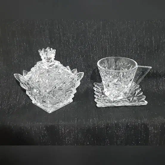 سرویس کریستال جی سی سی اصل  مدل یخی|ظروف سرو و پذیرایی|تهران, مجیدیه|دیوار