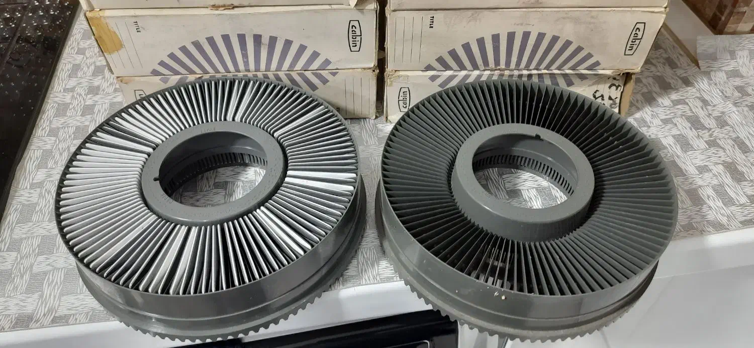 اسلاید های قدیمی با خشاب ۱۰۰ عددی|کلکسیون اشیاء عتیقه|مشکیندشت, |دیوار