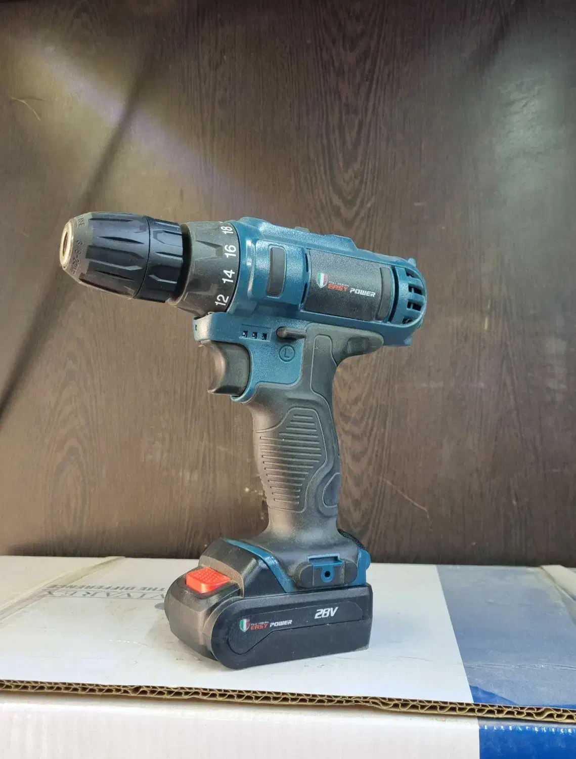 دریل شارژی 28wصنعتی 2باتری ایزی پاور سفارش ایتالیا|ابزارآلات|هشتگرد, شهرک راه آهن|دیوار