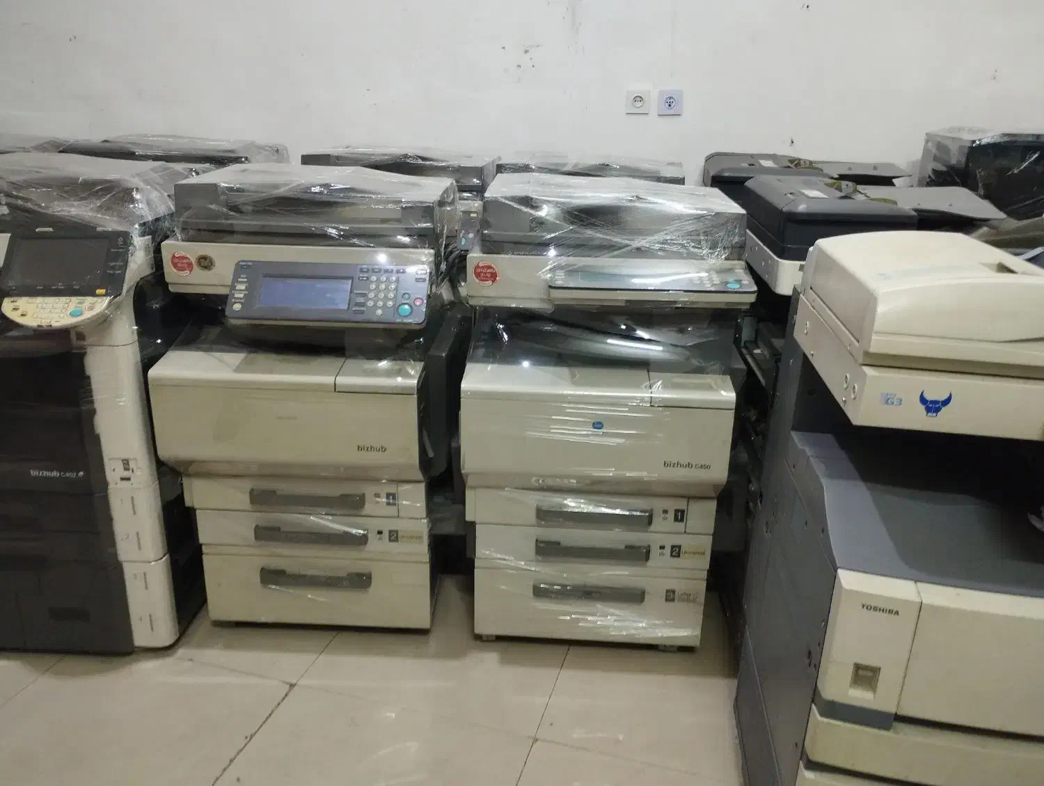 دستگاه رنگی سیا سفید کونیکا|پرینتر، اسکنر، کپی، فکس|مشهد, فتح المبین|دیوار