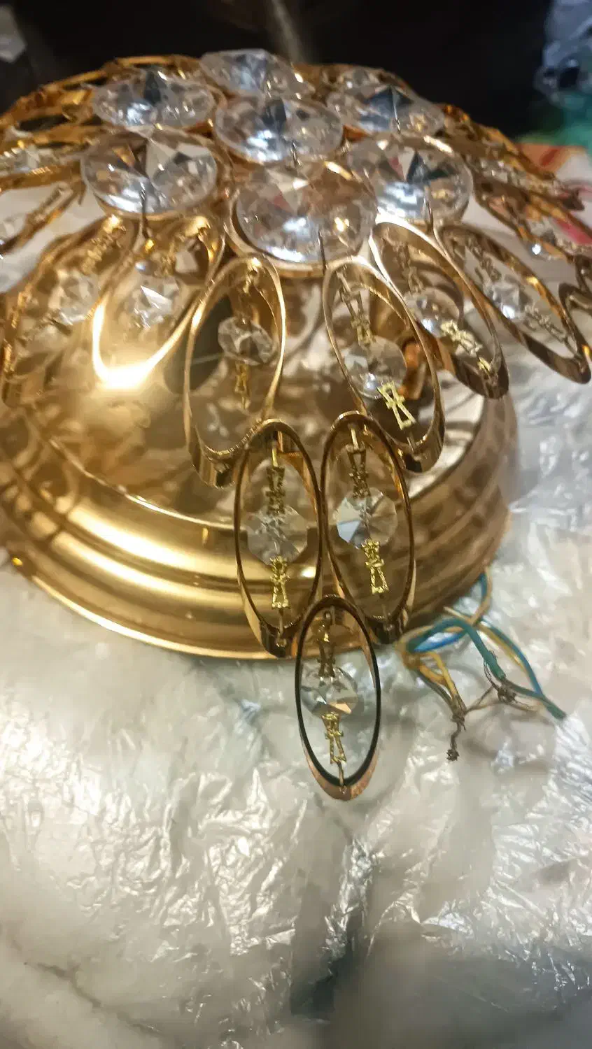 لوستر|لوستر و چراغ آویز|تبریز, |دیوار