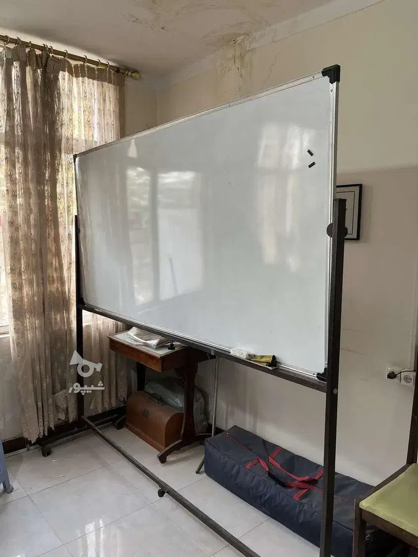 تخته وایت برد پایه دار بزرگ مغناطیسی|لوازم التحریر|ساری, |دیوار