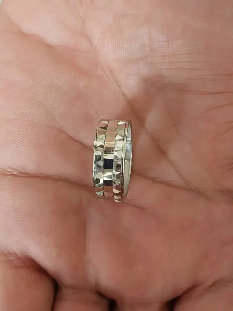 حلقه مردانه پلاتین عیار 800|جواهرات|تهران, لویزان|دیوار