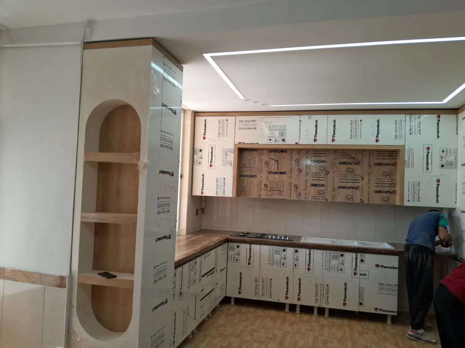 کابینت وکمددیواری|جاکفشی، کمد، دراور|اسلامآباد غرب, |دیوار