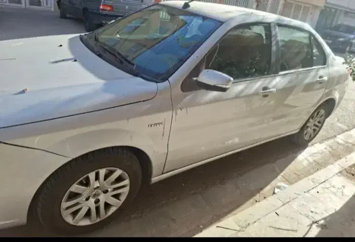 دنا معمولی مدل ۹۷ فول نقره ای|خودرو سواری و وانت|قم, حاج زینل|دیوار