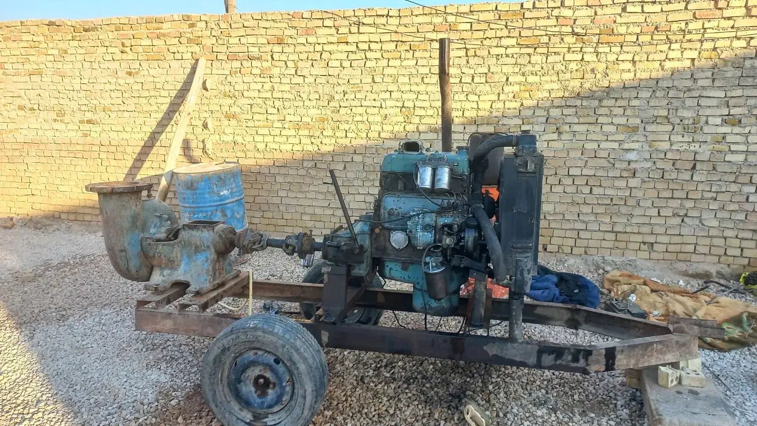 موتور اب بنز خاور پمپ ۸ب۸ همراه لول|ماشین‌آلات صنعتی|کارون, |دیوار