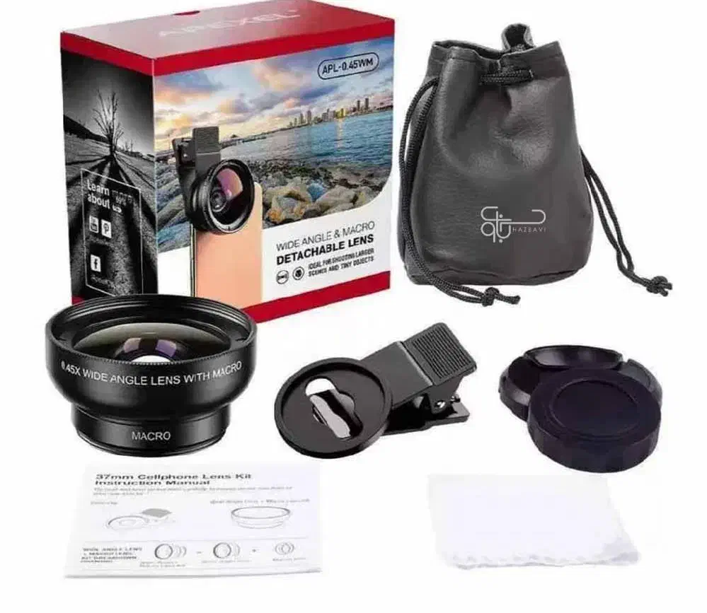 لنز کلیپسی ماکرو و کیف آرایشگاهی|دوربین عکاسی و فیلمبرداری|مشهد, شهید فرامرز عباسی|دیوار