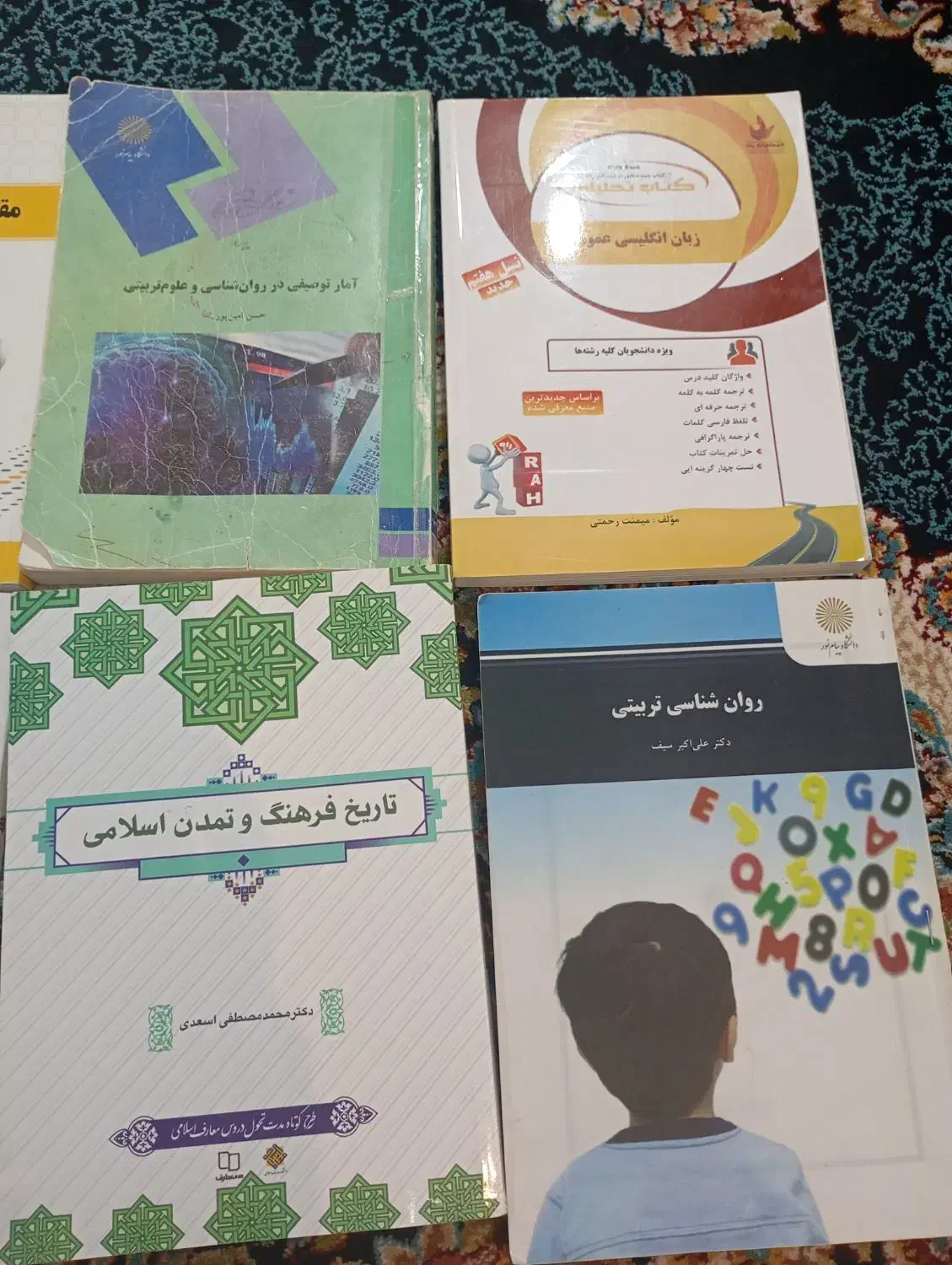 کتاب رشته روانشناسی و علوم تربیتی|کتاب و مجله آموزشی|قرچک, شهرک طلائیه|دیوار