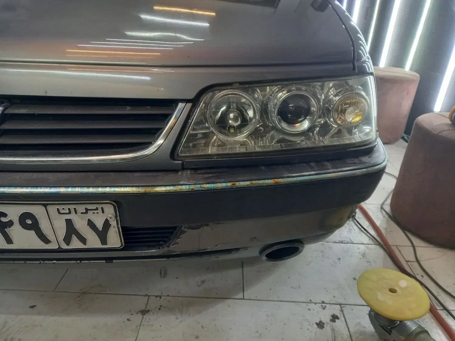 احیای رنگ و پولیش واکس،لیسه گیری و نقاشی قطعات|خدمات موتور و ماشین|زنجان, |دیوار