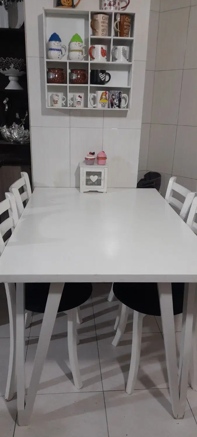 میز ناهار خوری|میز و صندلی غذاخوری|شاهینشهر, نبوت|دیوار