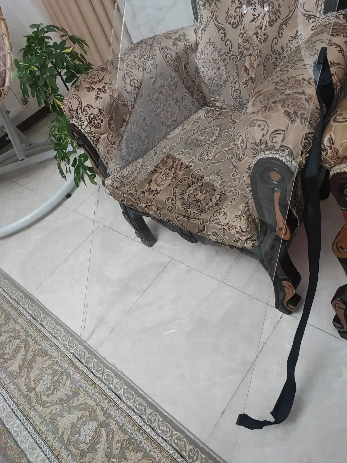 گلس  و محافظ صفحه تلویزیون50اینچ|تلویزیون و پروژکتور|رشت, پیرکلاچای|دیوار