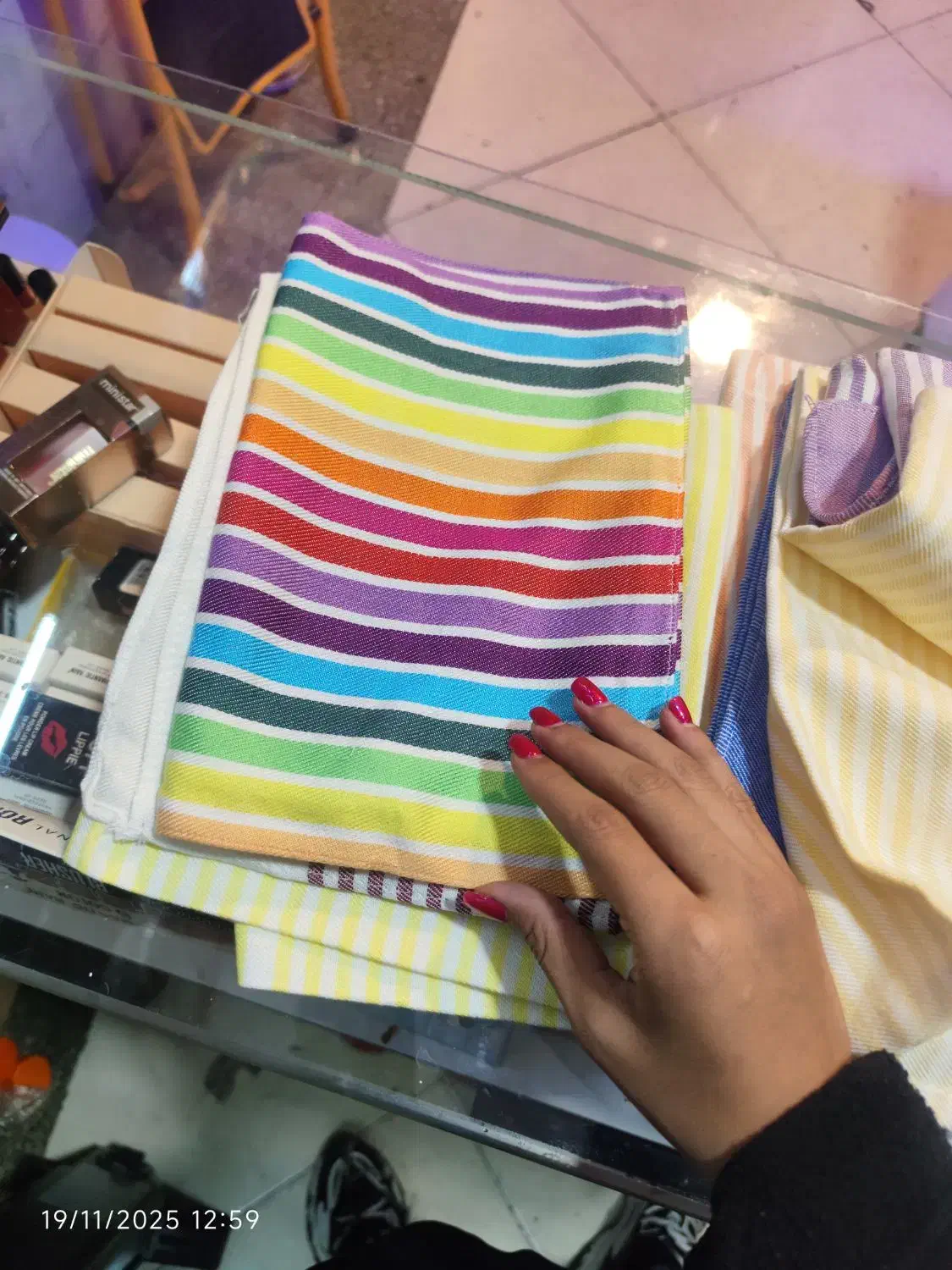 حوله اشپزخانه یزدی تک ۱۸۵ عمده ۱۵۰ جنس اعلا|سفره، حوله، دستمال آشپزخانه|تهران, کوی بیمه|دیوار