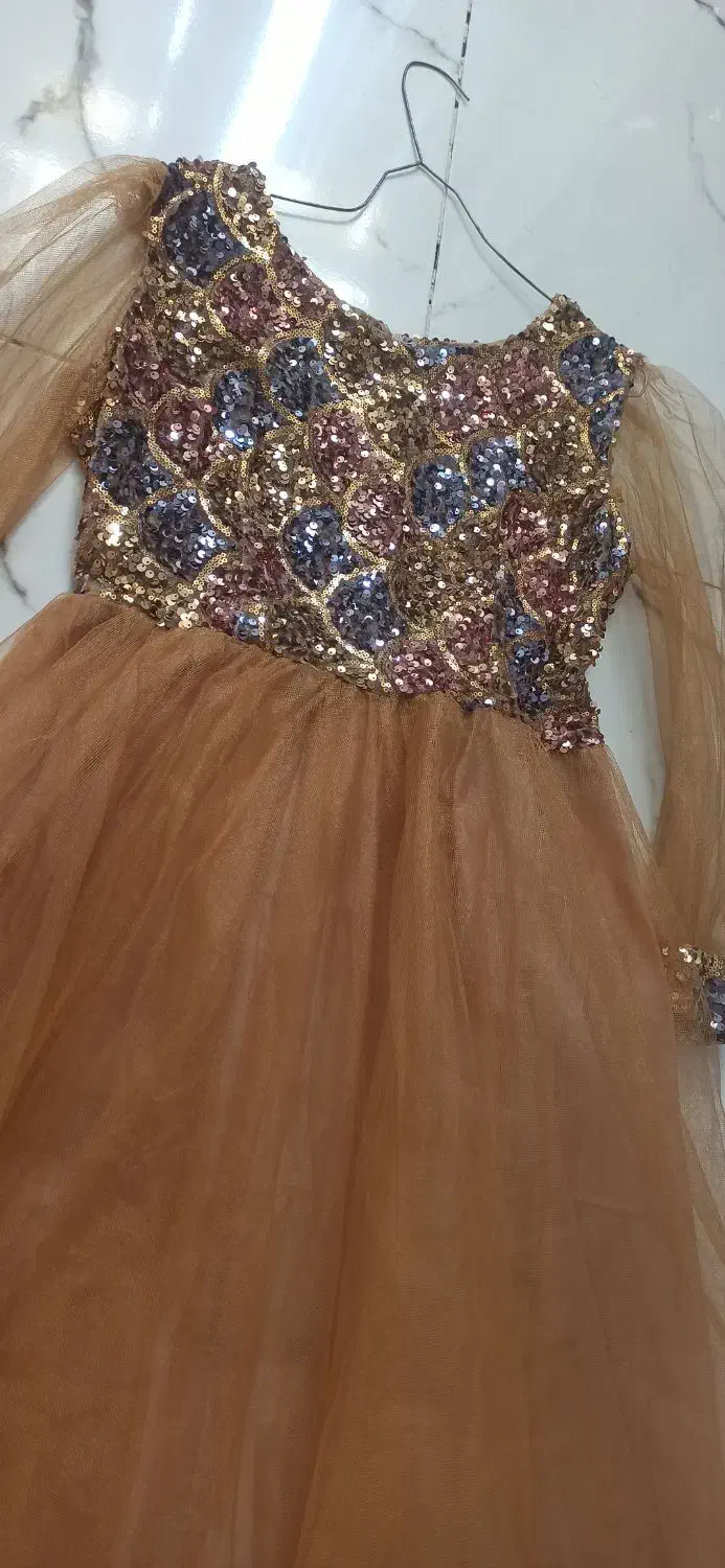 پیراهن مجلسی دخترانه عروسکی شیک|لباس|بناب, |دیوار