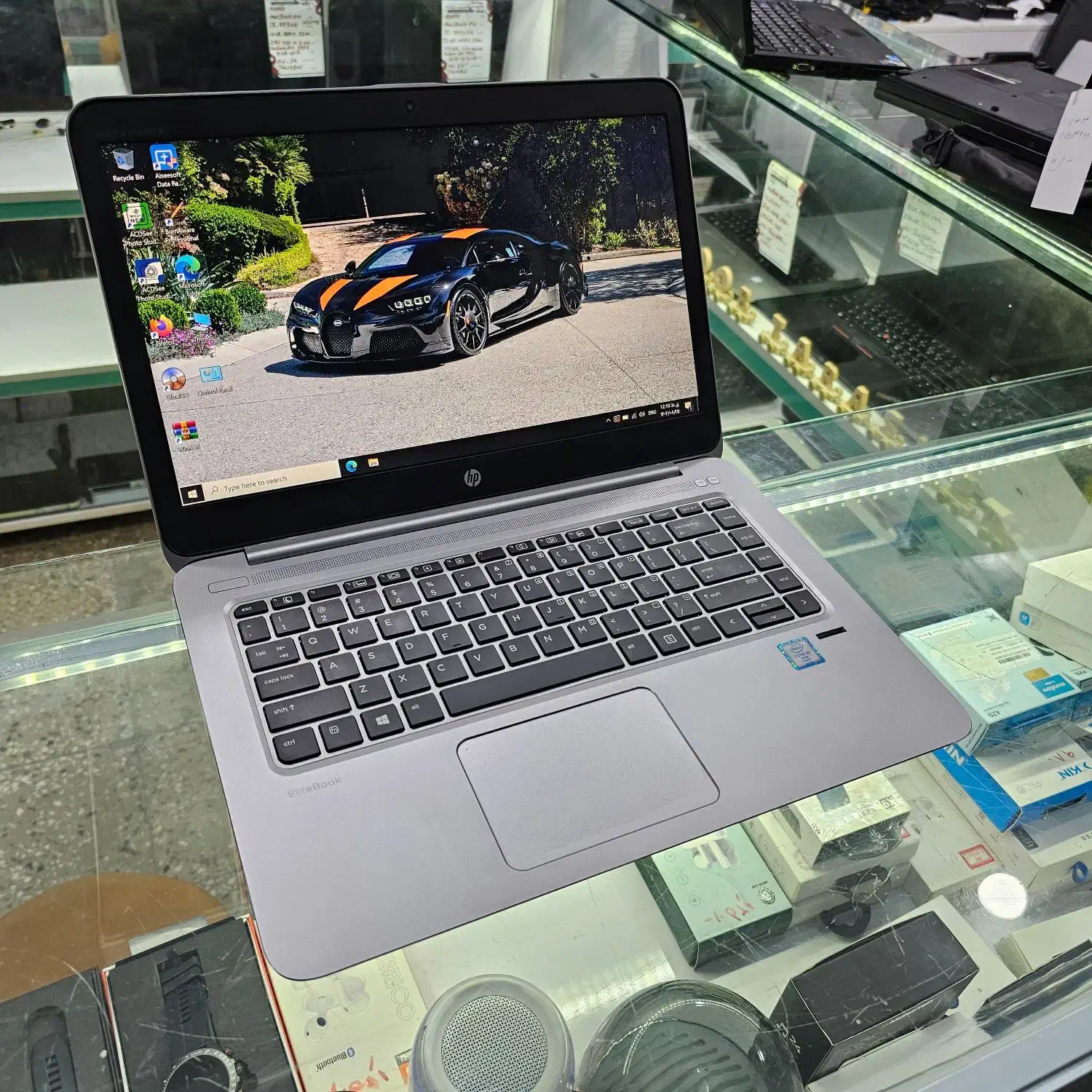 لپتاپ بسیار باریک و زیبای HP FOLIO پردازنده i5|رایانه همراه|یاسوج, |دیوار