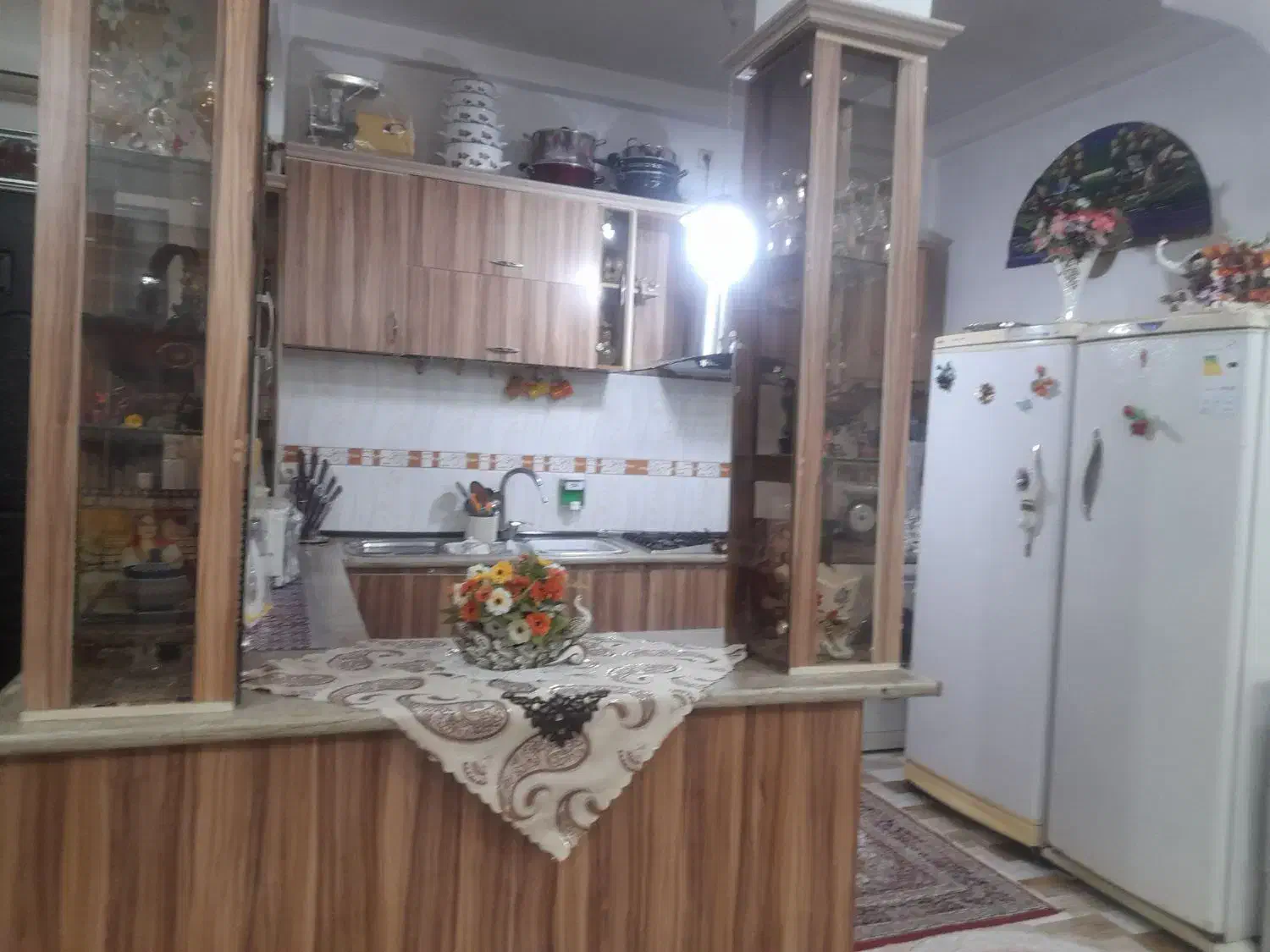 کابینت آشپزخانه  ام دی اف در سنگر|مصالح و تجهیزات ساختمان|سنگر, |دیوار