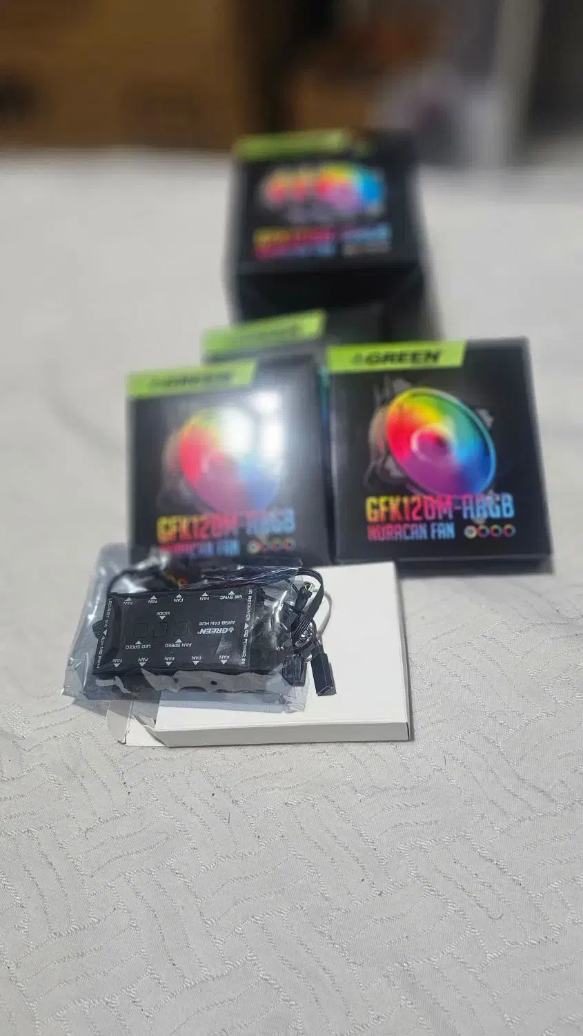 فن GREEN RGB|قطعات و لوازم جانبی رایانه|فردیس, فردیس|دیوار