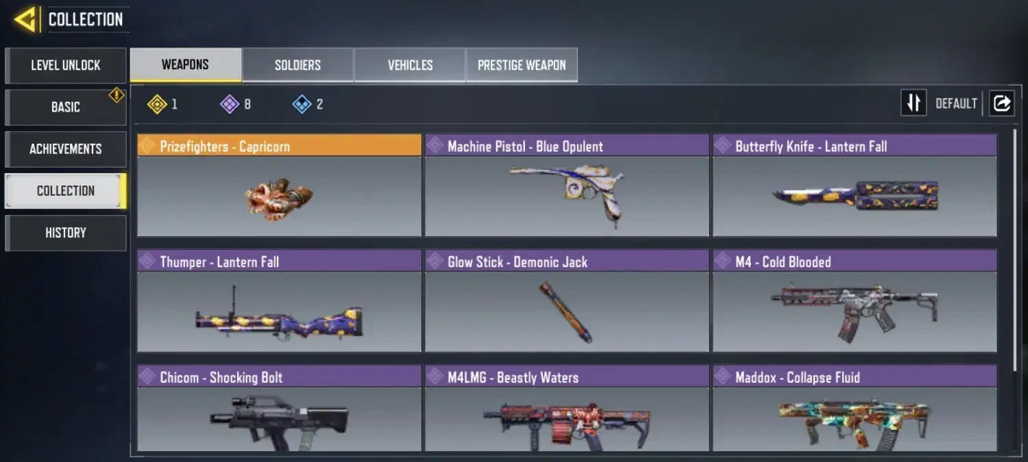 اکانت کالاف موبایل۸|کنسول، بازی ویدئویی و آنلاین|کرمان, |دیوار